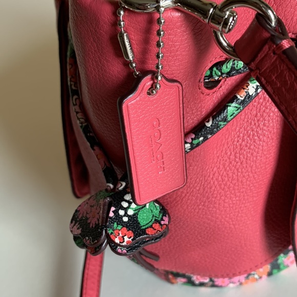 COACH PETAL Drawstring Bucket Bag - Picture 6 of 11